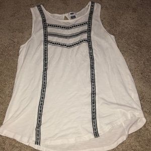 White tank top!